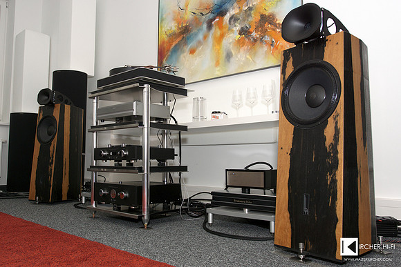 The special setup made by myself for Sambs Hifi dealer event: