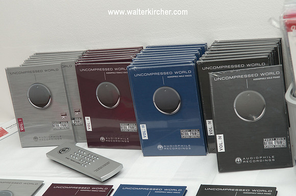Accustic Arts Uncompressed World compact discs at the High End Slovakia 2013 in Bratislava