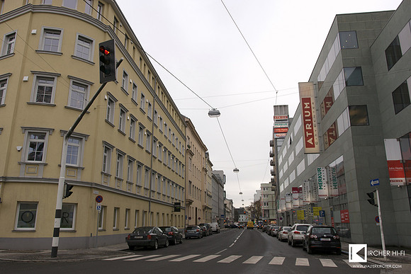 Sambs Hifi shop, directly in Linz downtown , Austria