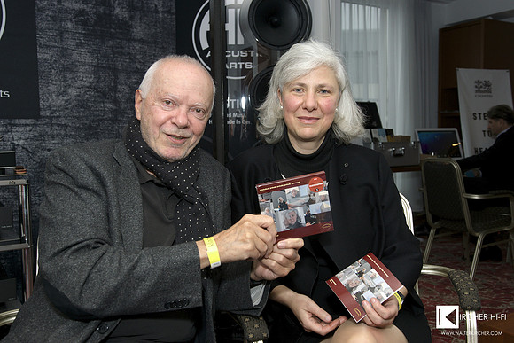 Ulrike Fendel and Richard Winter presenting the CD "Piano Preludes of 20th and 21th century"
