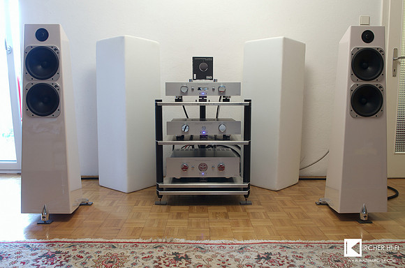 Accustic Arts DRIVE II, TUBE DAC II MK2, POWER 1 MK3, Symposium Acoustics Isis Rack, Totem Acoustic Element Metal speaker