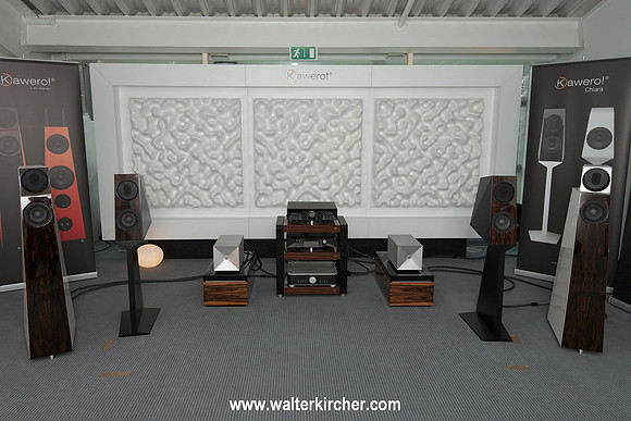 HIGH END 2014: Kaiser Kawero speakers using Duelund crossover parts
