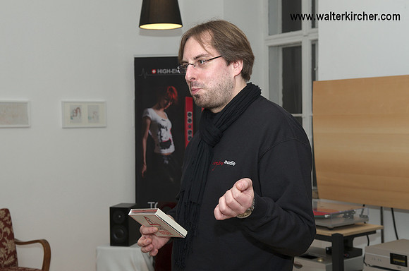 Michael Holzinger, chief editor of Sempre Audio webmagazine