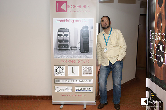 Andrea Vitali, global sales director for Blumenhofer Acoustics and Cammino
