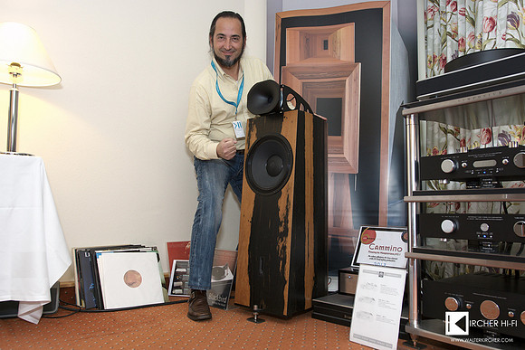 Andrea Vitali, global sales director for Blumenhofer Acoustics and Cammino