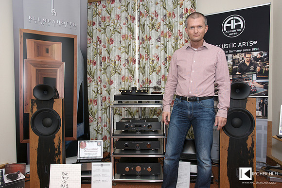 Walter Kircher first time at high-end fair in Prague