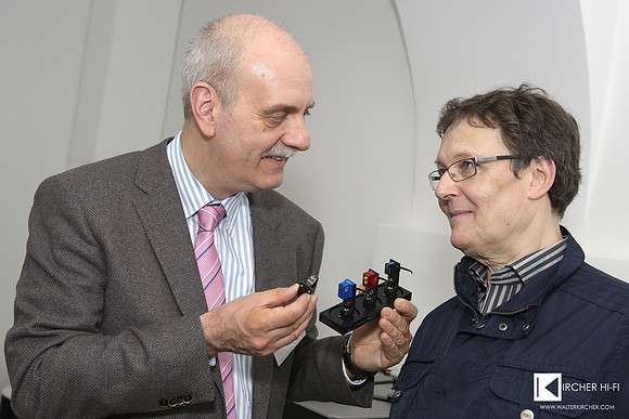 Matthias Böde from German STEREO Magazin with enthusiastic guest in Linz