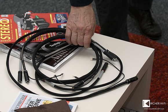 tonearmcables compared at Stereo Workshop in Linz