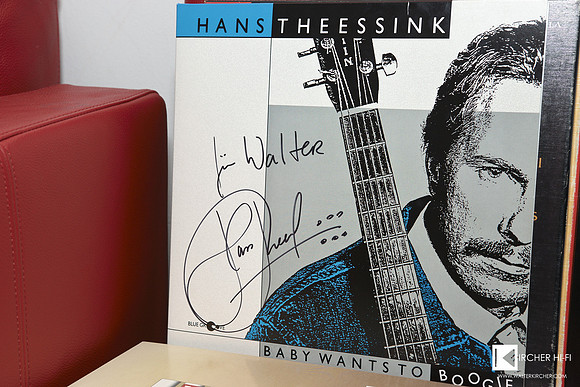 my new record, not for sale - sorry! Hans Theessink "Baby wants to Boogie" for Walter