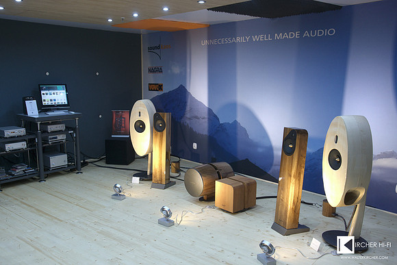 VOVOX Vocalis cables assisting in Munich Soundkaos speakers and Nagra electronics