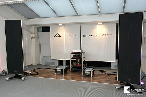Big Silberstatic NR. 8 electrostatic speakers