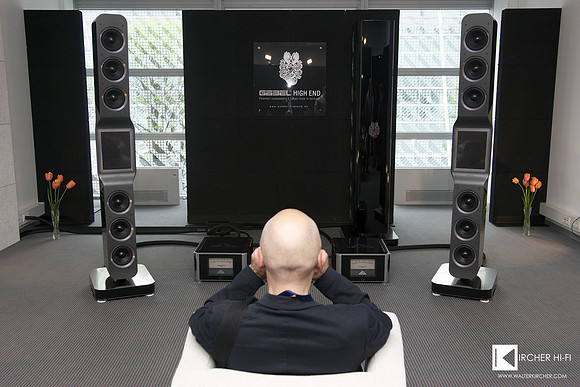 Goebel High End - Analog Domain Audio booth