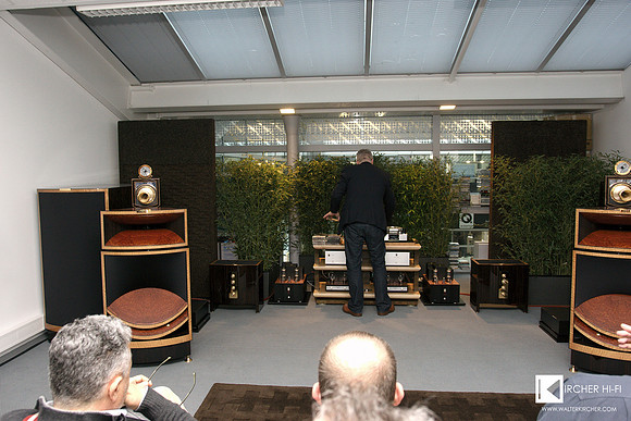 Living Voice, Kondo Audio Note room