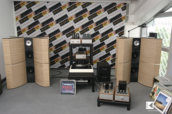 Wolf von Langa speakers, Thomas Mayer tube electronics and Primary Control turntable