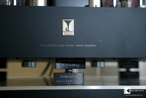 Kondo Souga amplifier in Ring Audio room