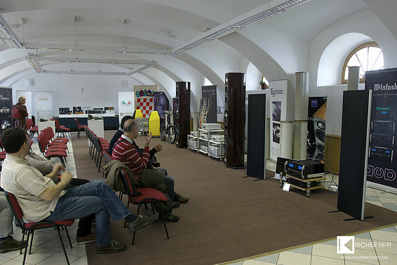 Museum Pakrac - several big setups parallel on display