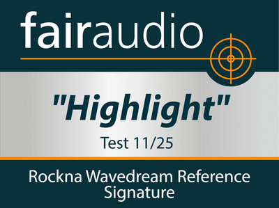 Fairaudio 11 2025 Rockna Wavedream Reference Signature