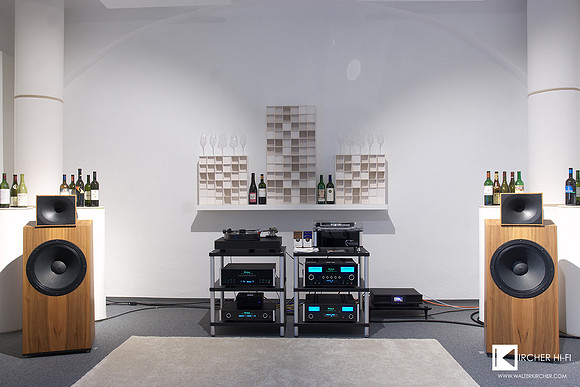 Blumenhofer Acoustics Genuin FS1 MK2 horn loudspeakers event
