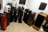 Big loudspeaker portfolio in different price ranges.
