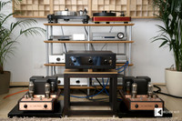 Italian New Audio Frontiers reference tube electronics ensemble