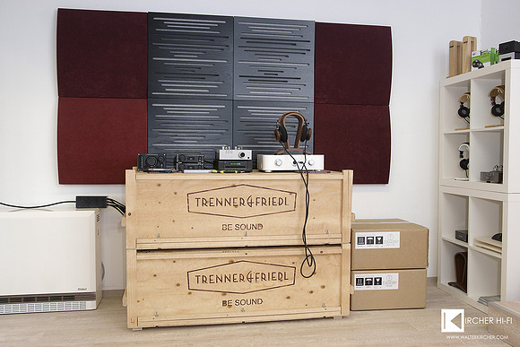 A wide range of headphones and headphone amplifiers