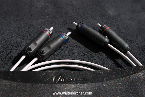 Chisto Das Klang Walter Kircher Edition: rca cables exclusively assembled with KLE Innovations Pure Harmony plugs