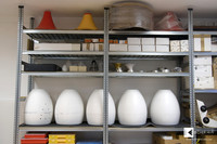 Plenty of space and room for production and storage - very professional.