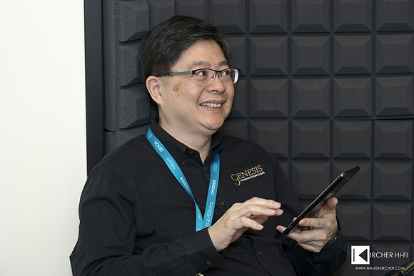 Gary Leonard Koh, CEO and owner of Genesis was personally present