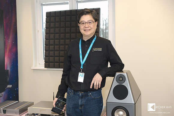Gary Leonard Koh, CEO and owner of Genesis was personally present