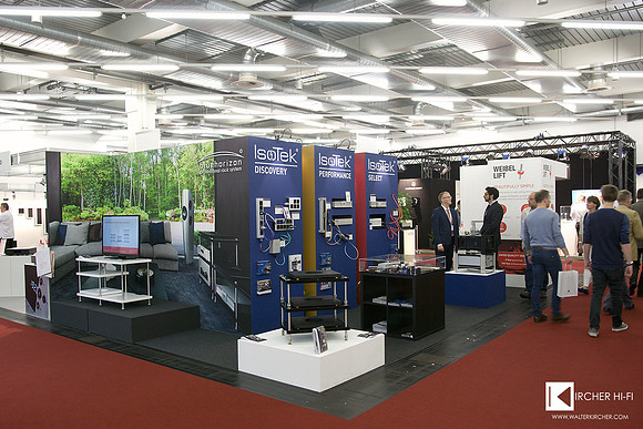 IsoTek with big booth in hall again - HIGH END 2017 in Munich