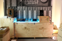 The EINSTEIN entry area was like a spa at the fair