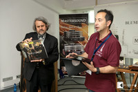 Ceasre and Andrea in Munich 2017 Blumenhofer Acoustics showroom