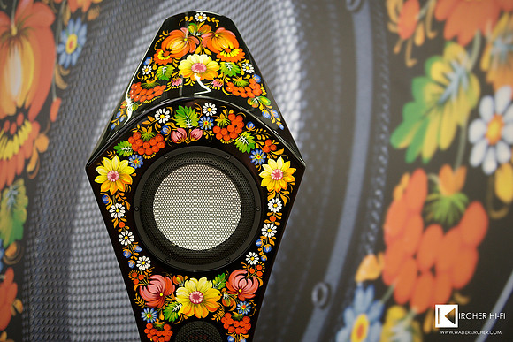 Volya Audio Bouqet loudspeakers without girl