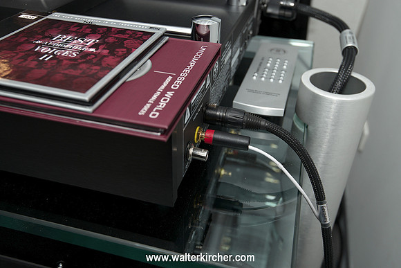 HIGH END 2014: and my experient: Accustic Arts DRIVE II with two digital cables - XLR cable from Accustic Arts and CHISTO Das Klang as outstanding coaxial digital interconnect