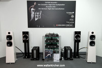 HIGH END 2014 Munich -  big setup: Totem Acoustic Element Metal and Fire speakers with Accustic Arts reference electronics (DRIVE II, TUBE DAC II MK2, TUBE PREAMP II MK2 and MONO II, all cables)