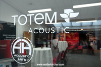 room F206 - a cooperation of Accustic Arts Germany and Totem Acoustic (Swiss High-End Company AG as distributor of Totem Acoustic, JMC, TM Flash)