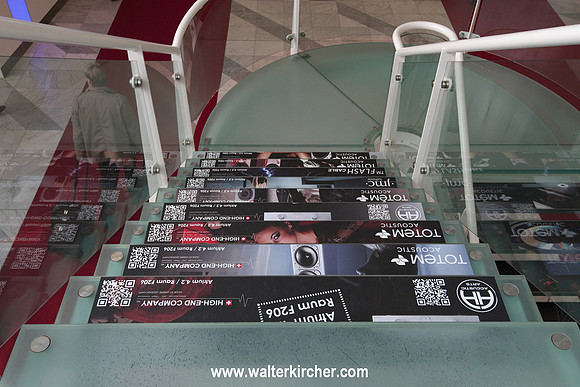 HIGH END 2014 Munich: the stairs to heaven > Accustic Arts, Totem Acoustic room F206 in Atrium 4, 2nd floor