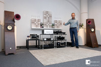 Tune Audio Marvel loudspeaker presentation in Linz at Sambs Hifi