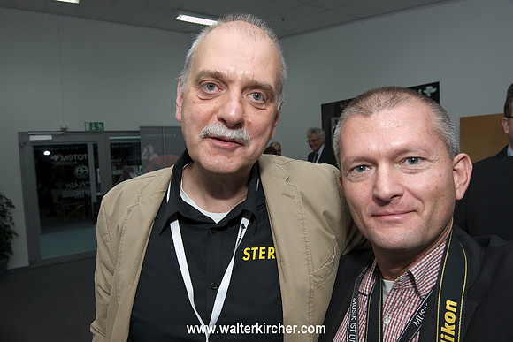 HIGH END 2014 + self portrait: Matthias Boede (German STEREO magazine) and myself (no comments allowed!)