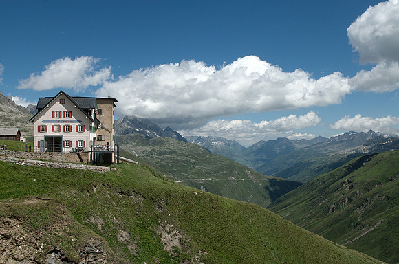Furka Pass (2429m),Hotel Furkablick