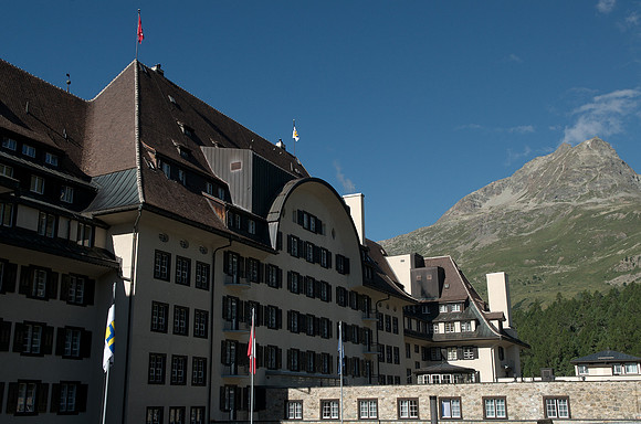 St. Moritz, 1822m - Suvretta House 5 star luxury hotel