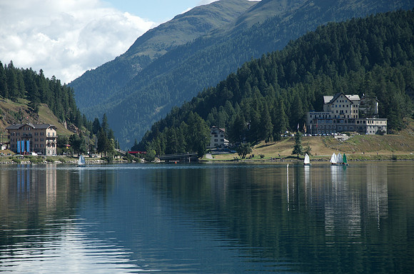 St. Moritz, 1822m - Hotel Waldhaus 5 star right