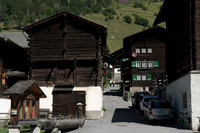 Village along the Furka Street...