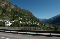 Stalden, looking north - district of Visp in the canton of Valais