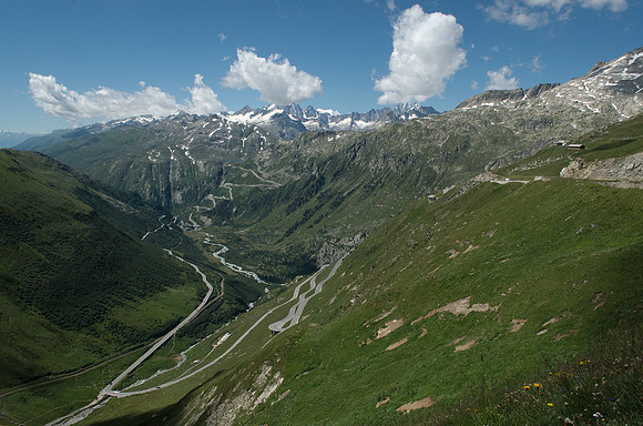 Furka Pass street