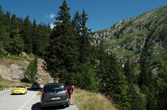 Furka Pass, west side