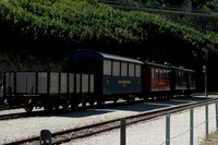 Furka Pass: Gletsch railway station in Gletsch, 1759m