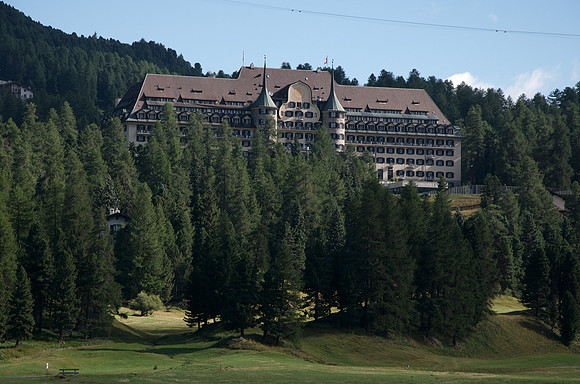 St. Moritz, 1822m - Suvretta House 5 star luxury hotel
