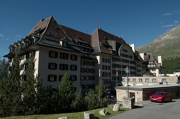 St. Moritz, 1822m - Suvretta House 5 star luxury hotel