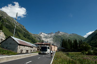 Furka Pass: Hotel Glacier du Rhone in Gletsch, 1759m